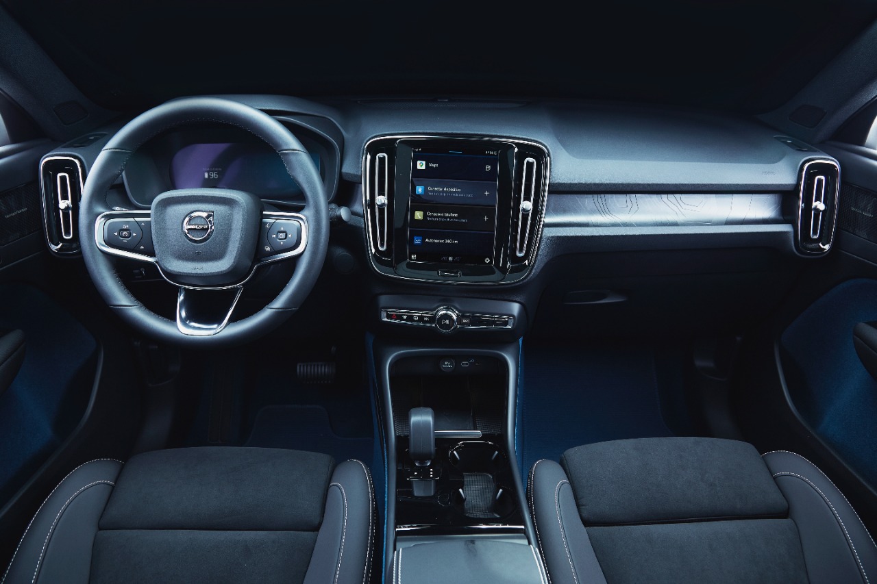 Interior del Volvo C40