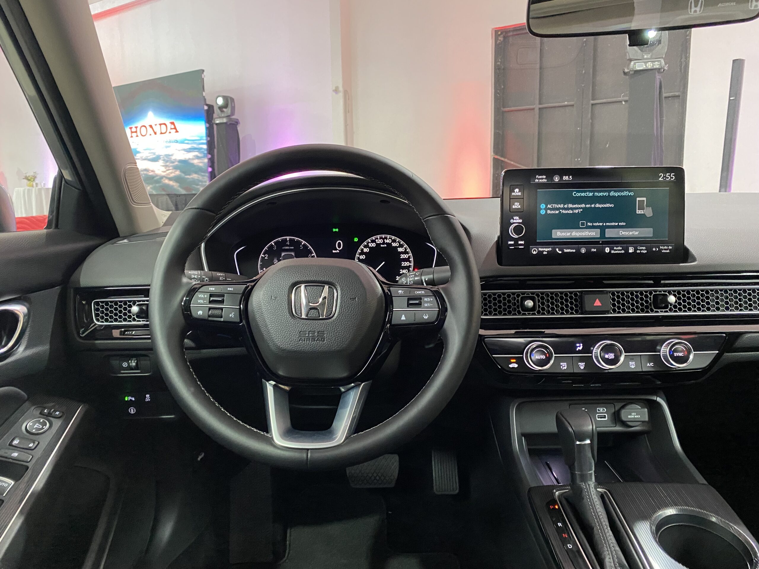 Interior del Honda Civic